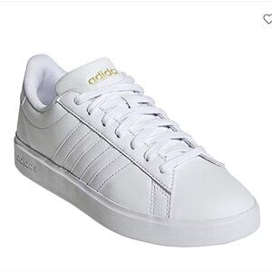 Adidas Grand Court 2.0 Women's White Sneakers Athletic Shoes